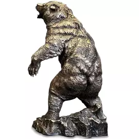 Авторская скульптура из бронзы "Большой медведь"